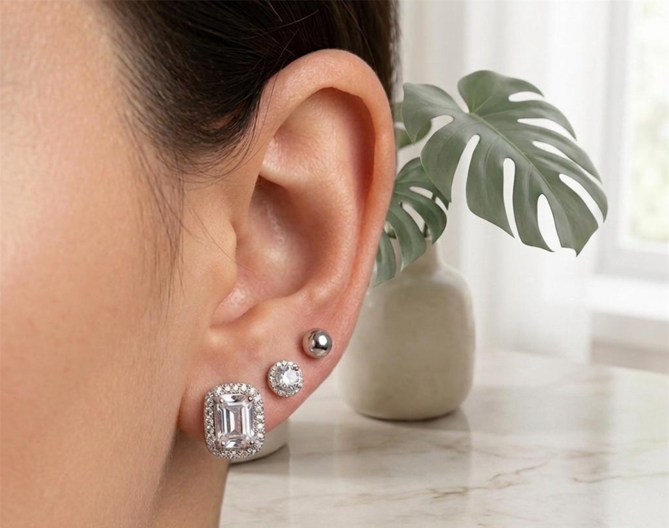 3-Pair Earrings Set (3PER-16)