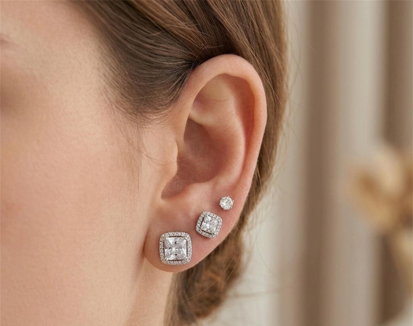 3-Pair Earrings Set (3PER-17)
