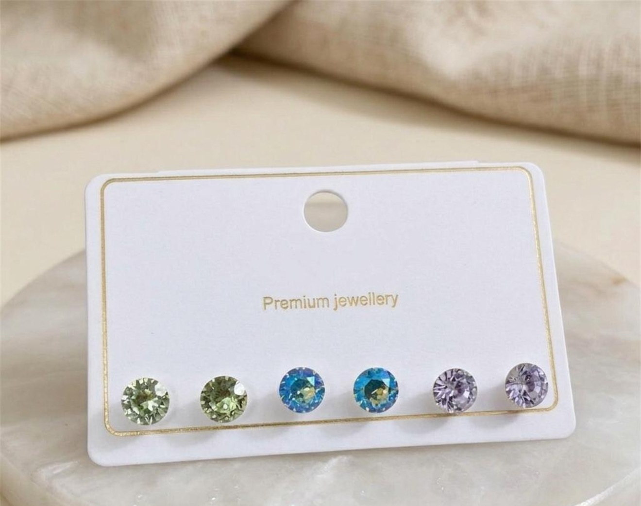 3-Pair Earrings Set (3PER-34)