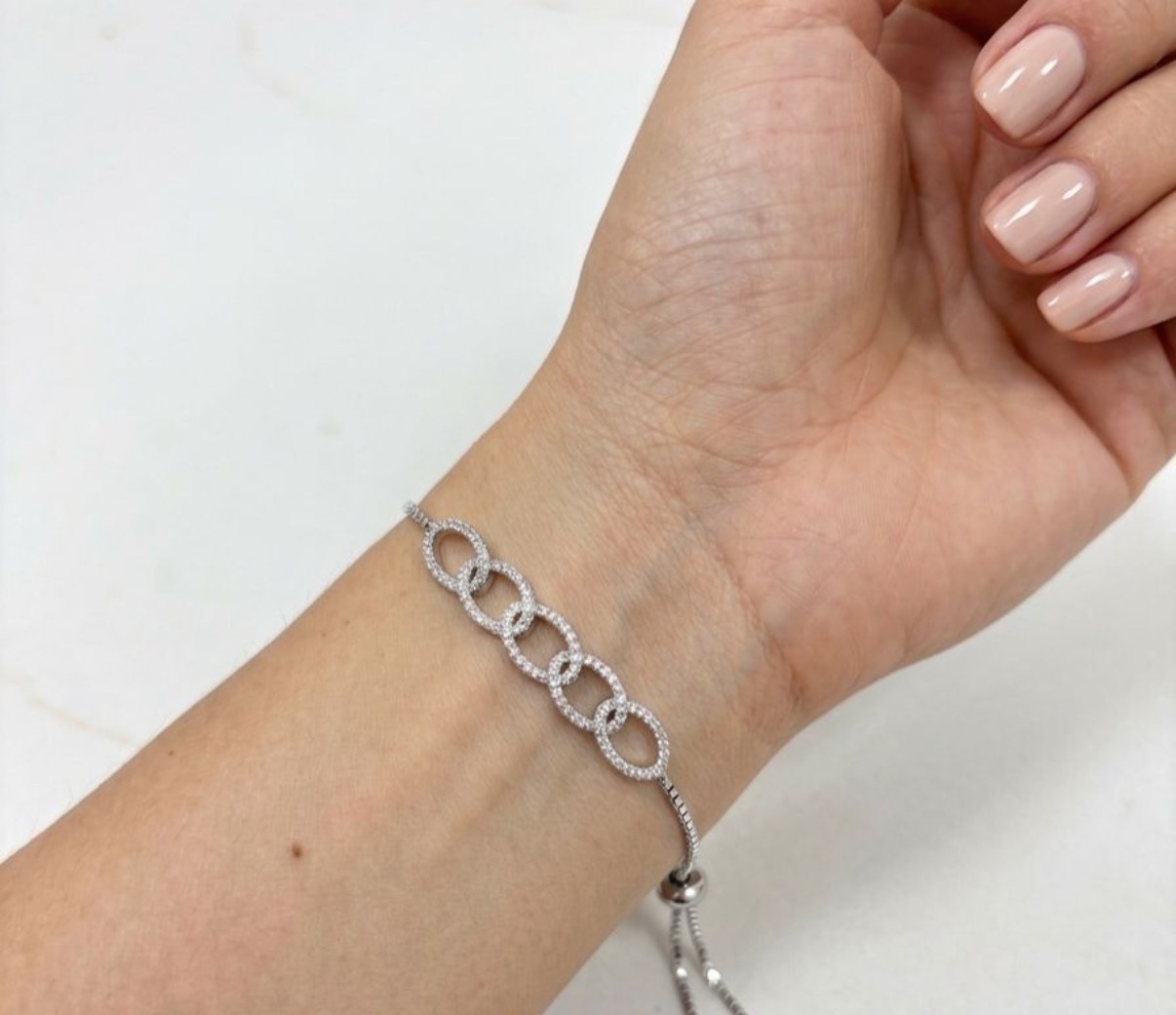 Adjustable Bracelets - Silver (SYBR-19)