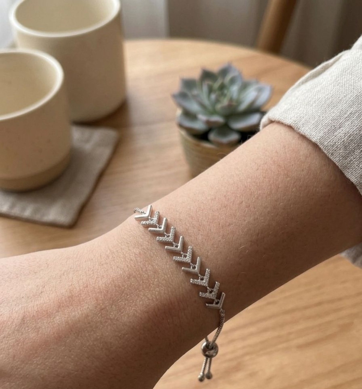 Adjustable Bracelets - Rose (SYBR-8)