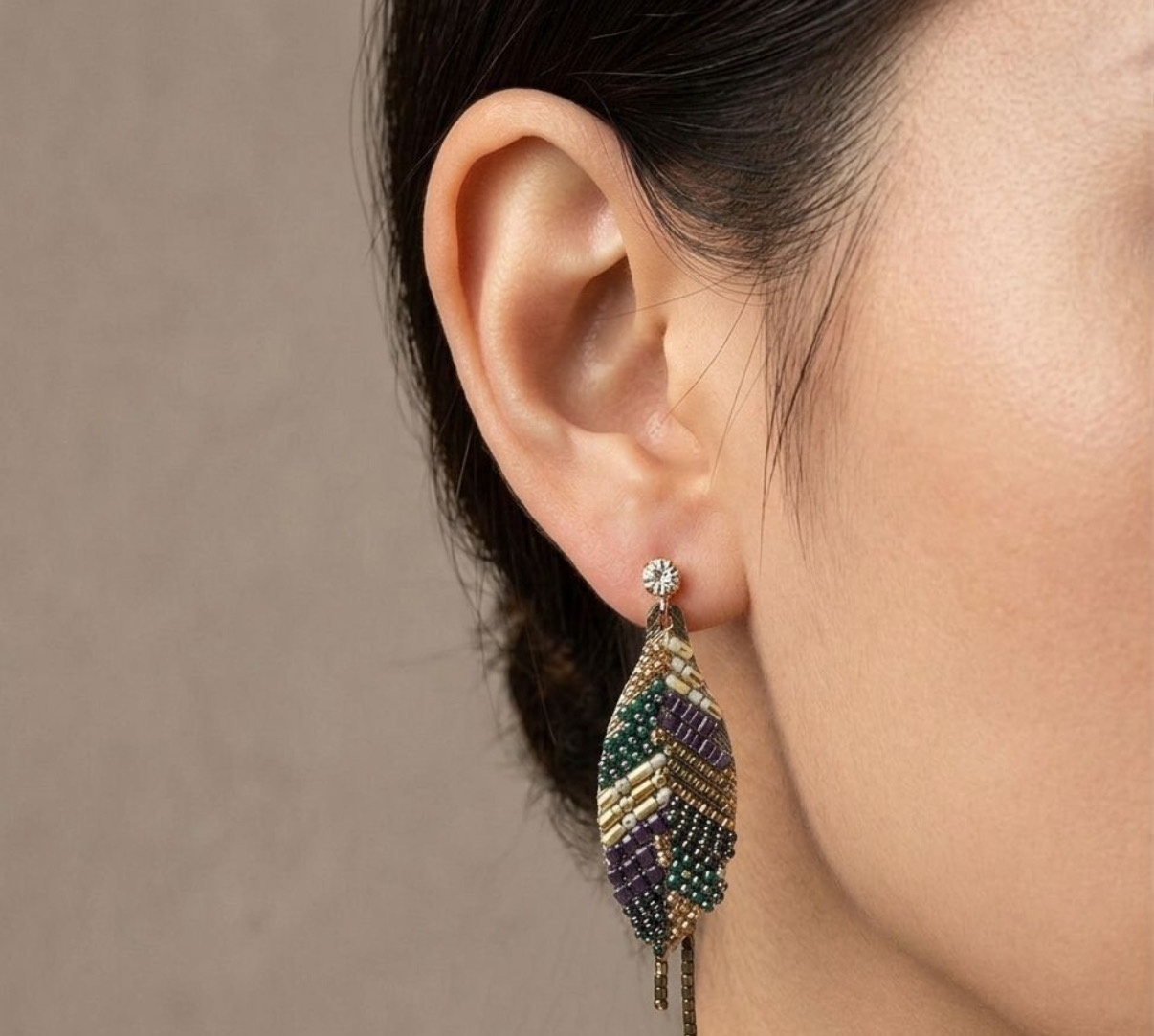 Crystal Earrings - Long Earrings (CRER-100)