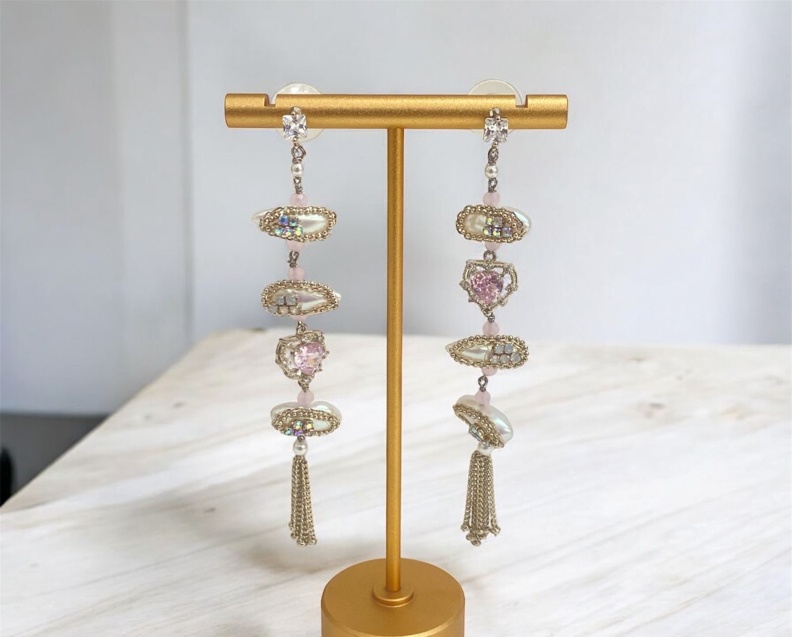 Crystal Earrings - Long Earrings (CRER-130)