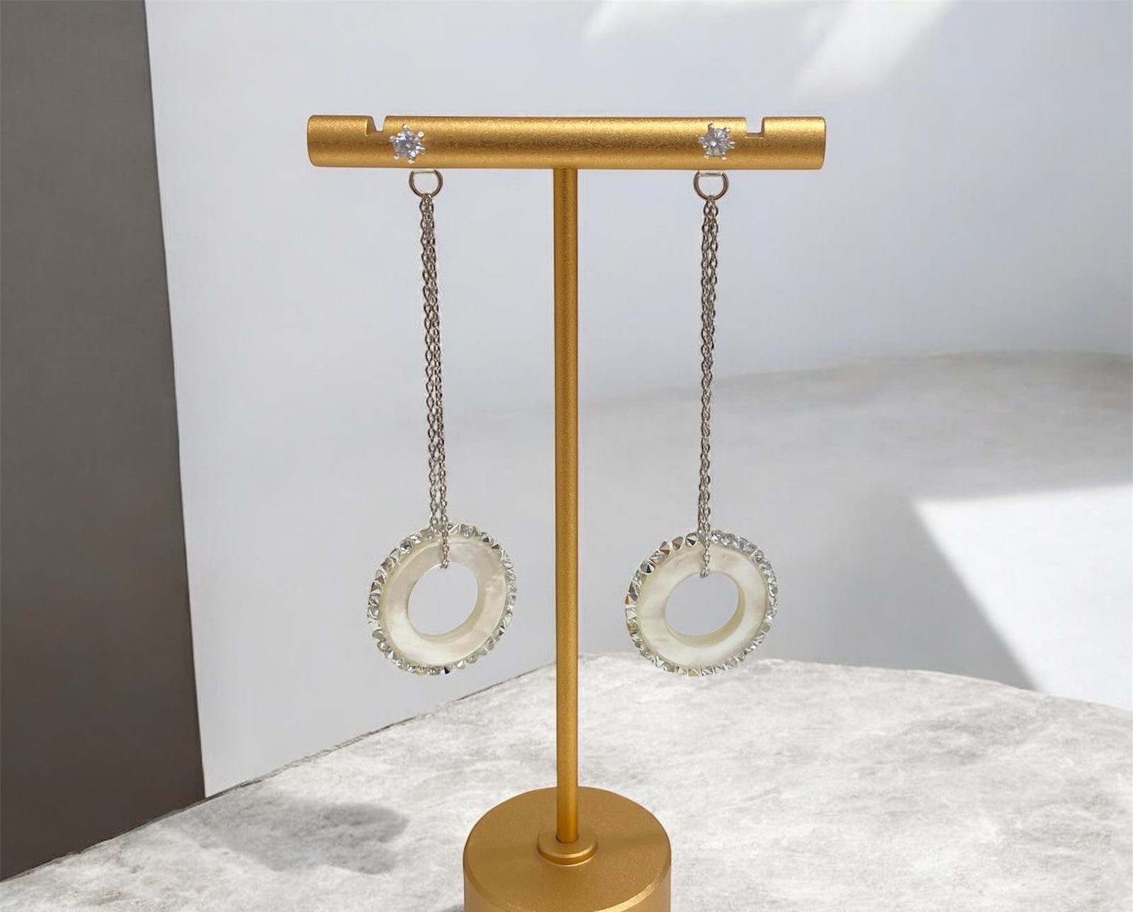 Crystal Earrings - Long Earrings (CRER-138)