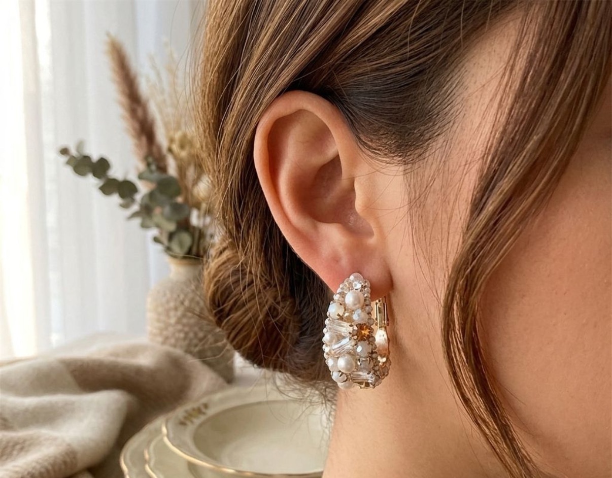 Crystal Earrings - Long Earrings (CRER-150)