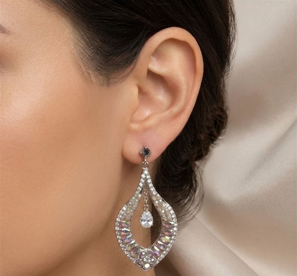 Crystal Earrings - Long Earrings (CRER-74)