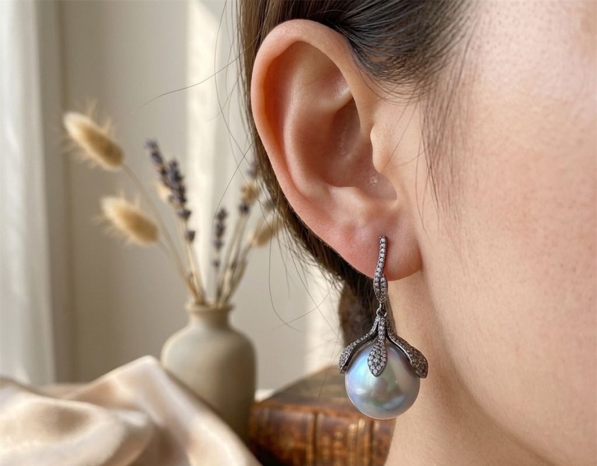 Crystal Earrings - Long Earrings (CRER-95)