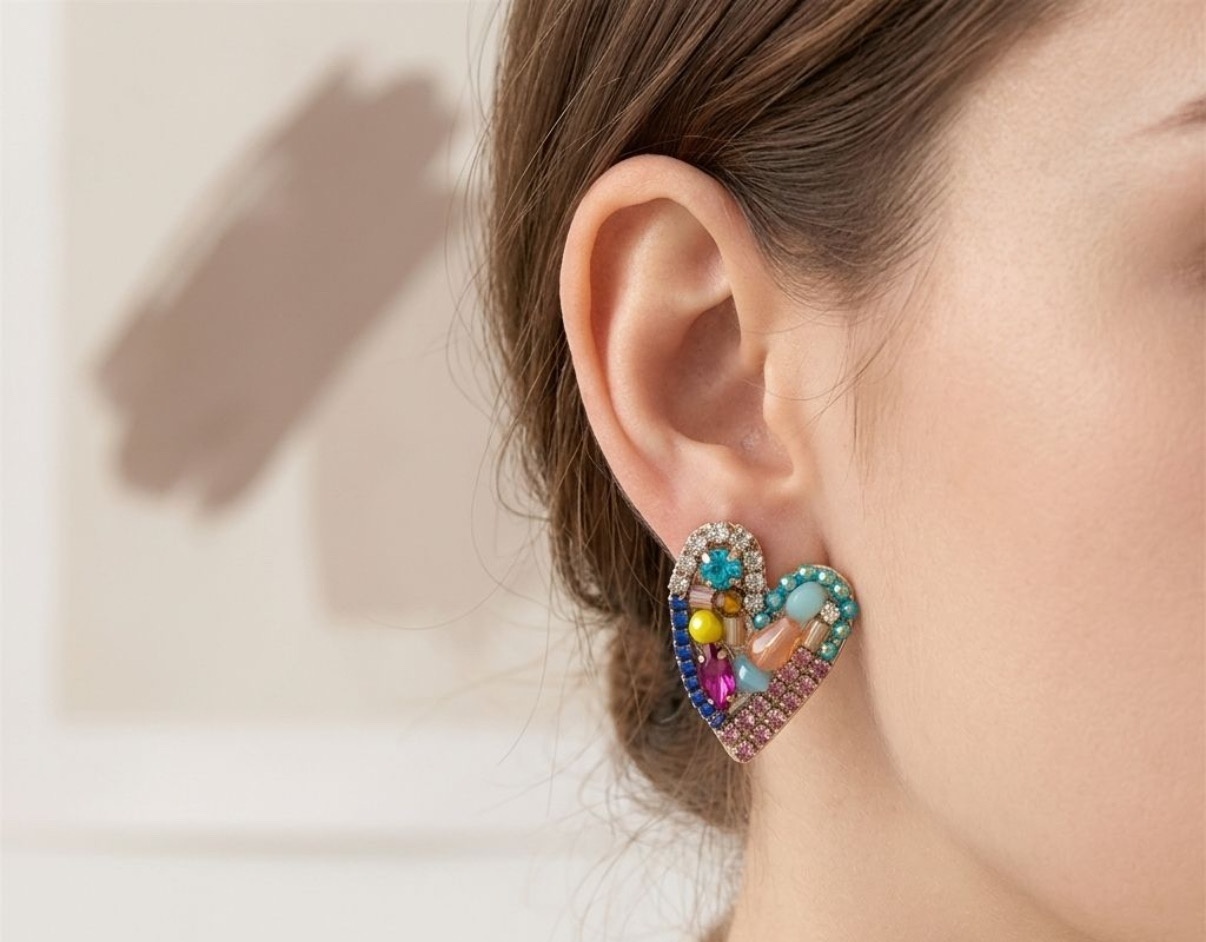 Crystal Earrings - Tops (CRER-12)