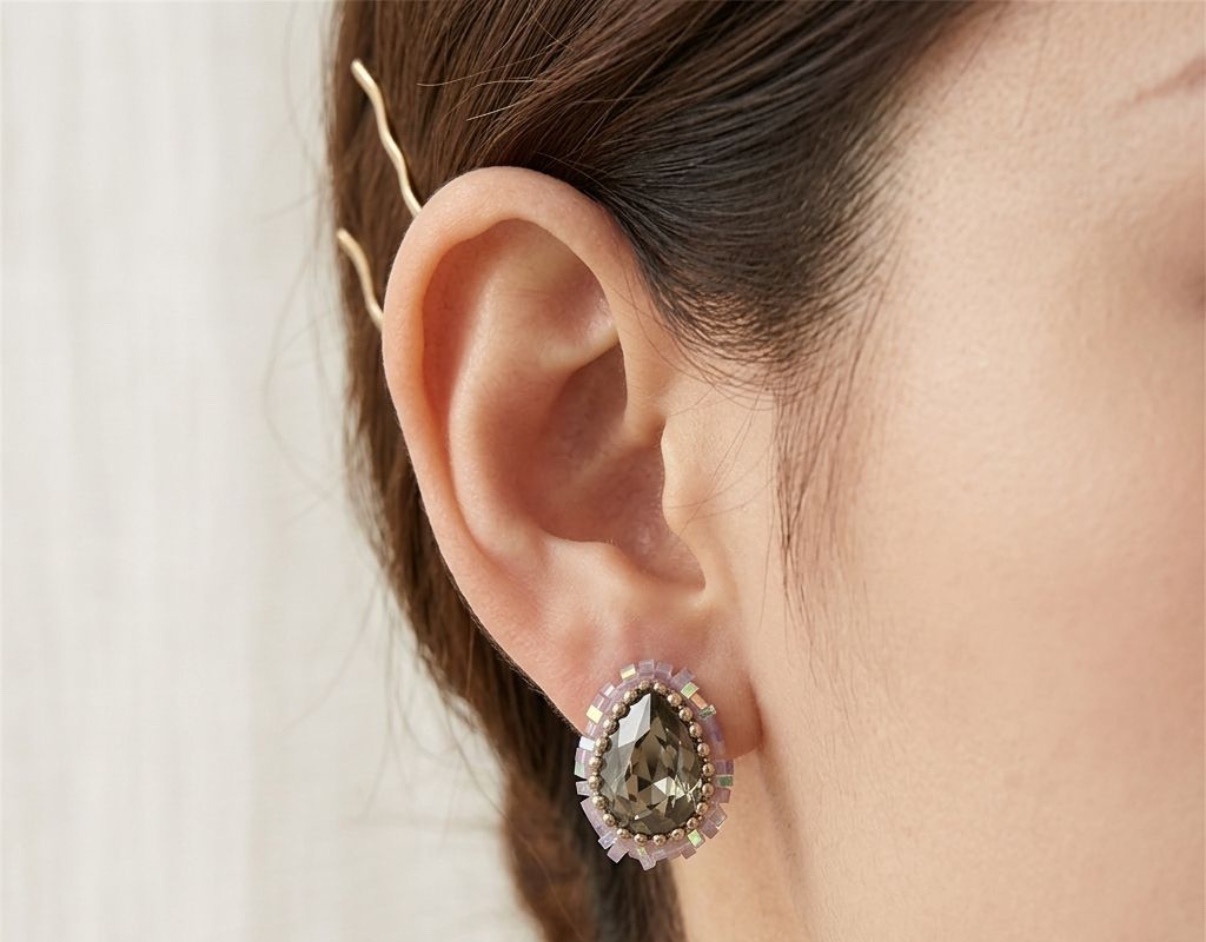 Crystal Earrings - Tops (CRER-14)