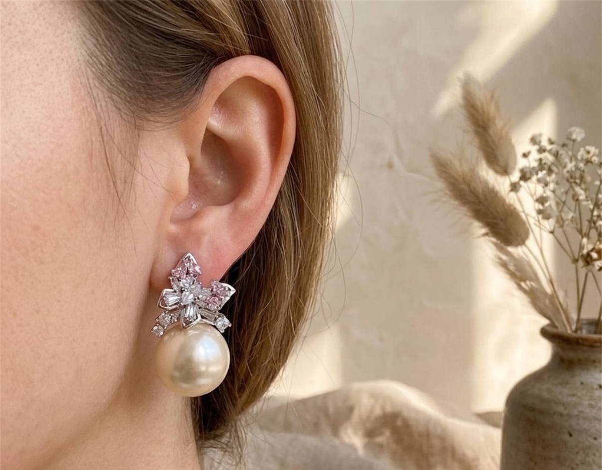Crystal Earrings - Tops (CRER-42)