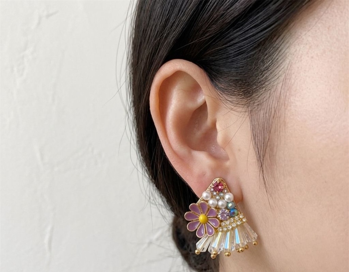 Crystal Earrings - Tops (CRER-45)