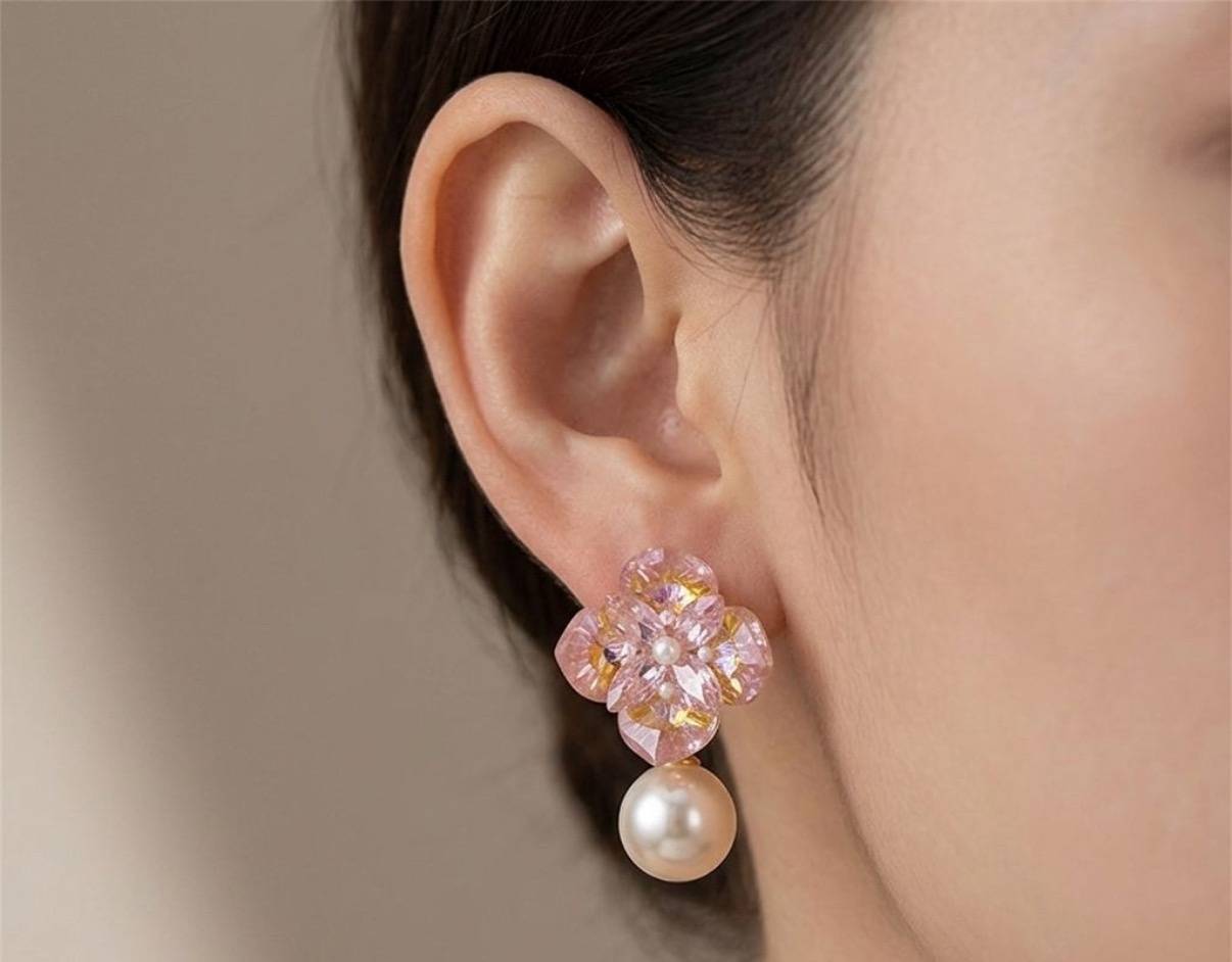 Crystal Earrings - Tops (CRER-46)