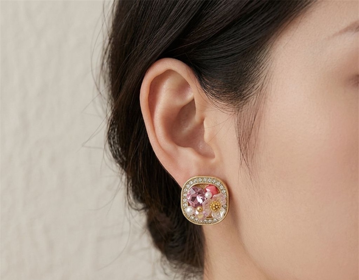 Crystal Earrings - Tops (CRER-47)