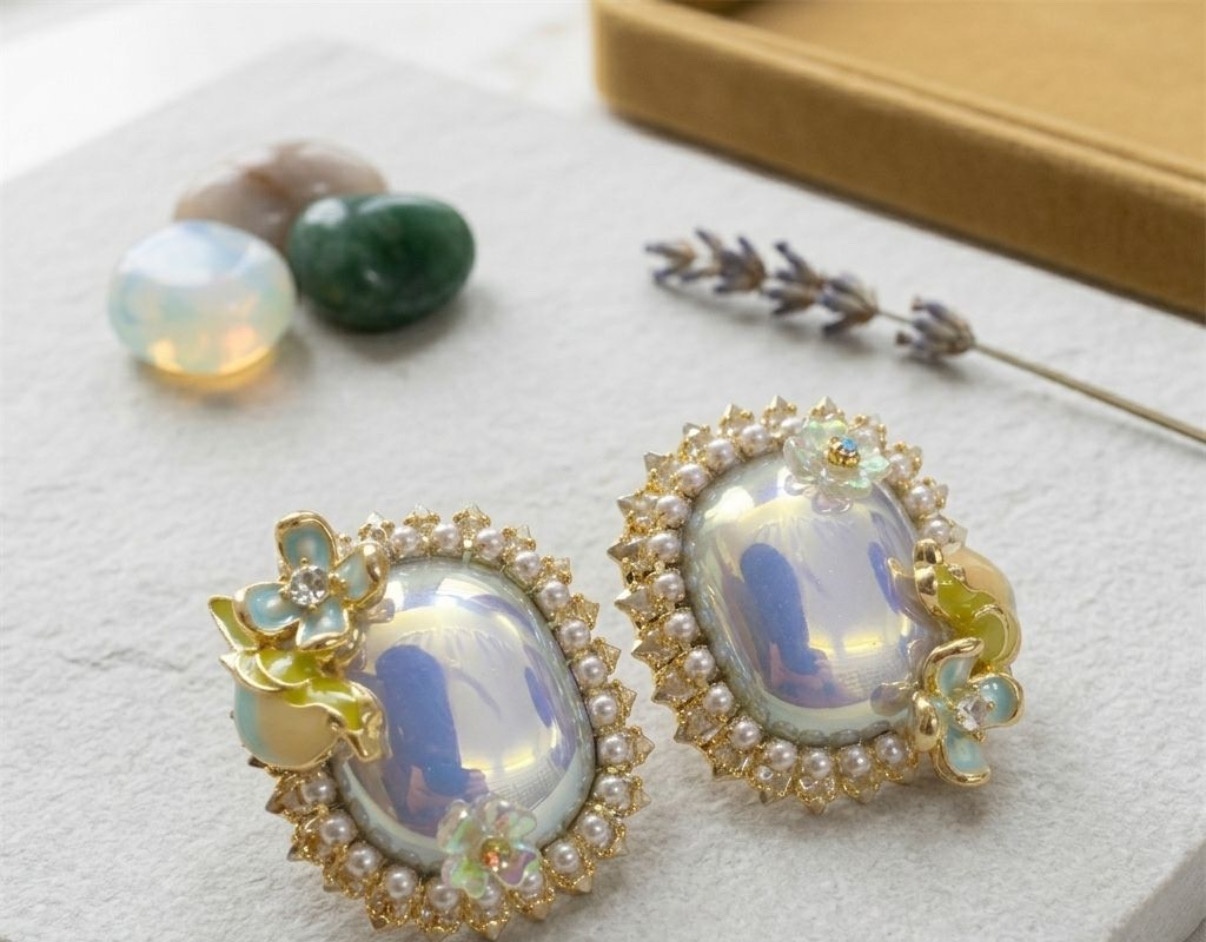 Crystal Earrings - Tops (CRER-53)