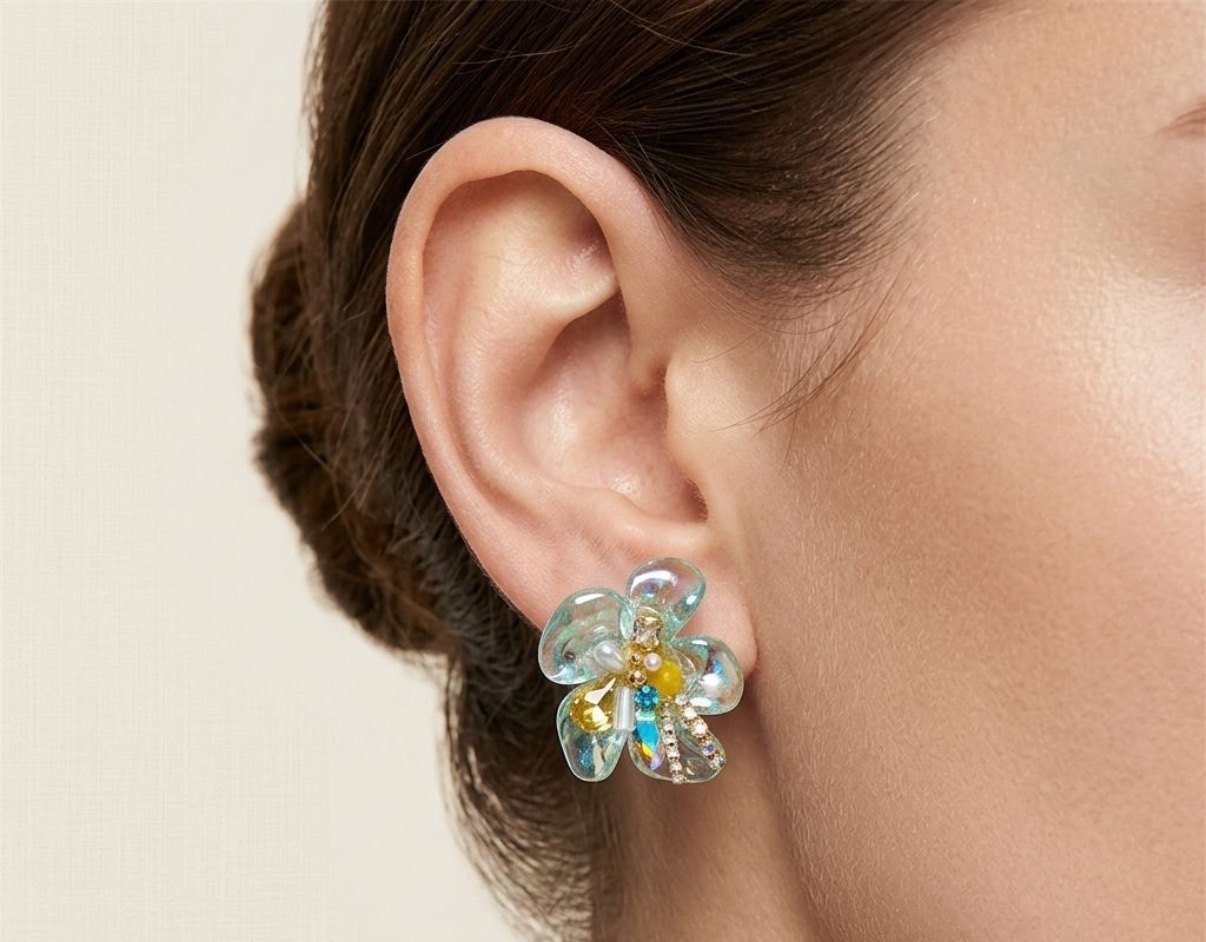 Crystal Earrings - Tops (CRER-56)