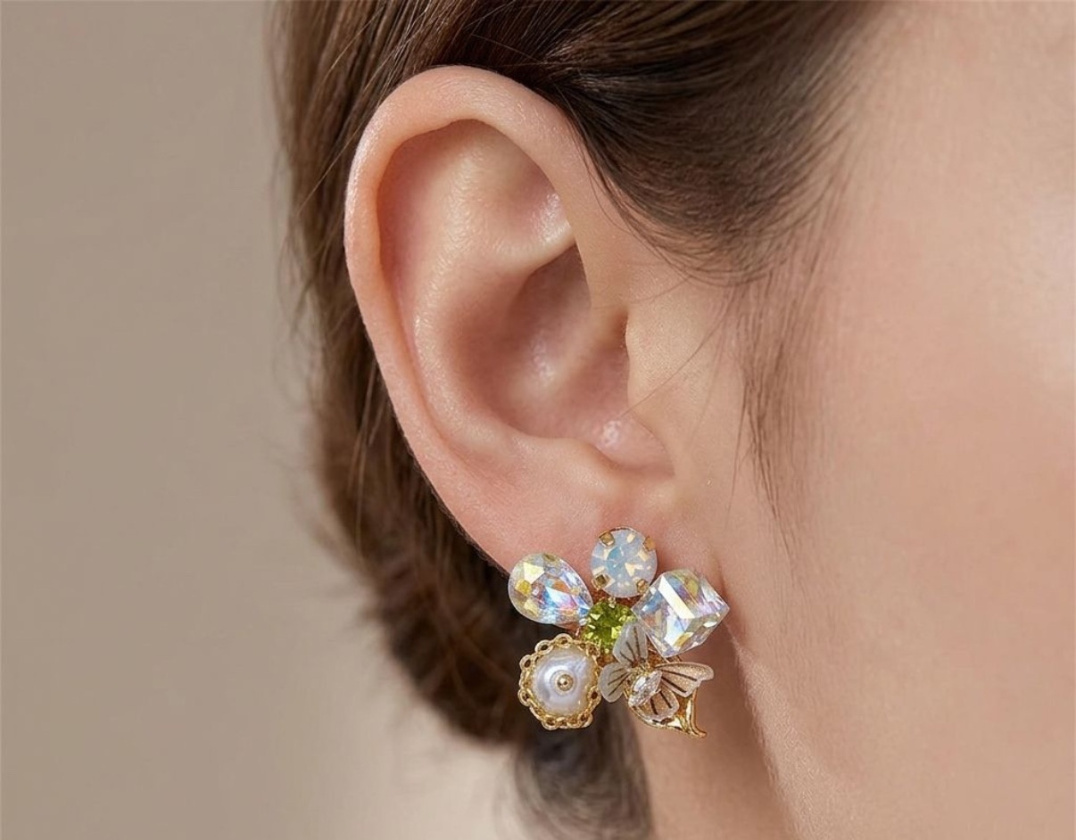 Crystal Earrings - Tops (CRER-60)