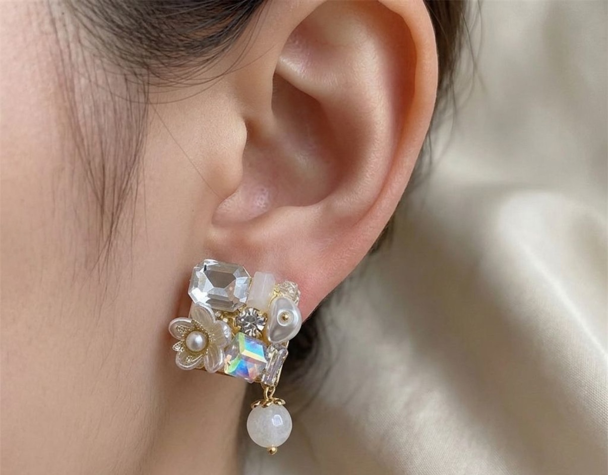 Crystal Earrings - Tops (CRER-61)