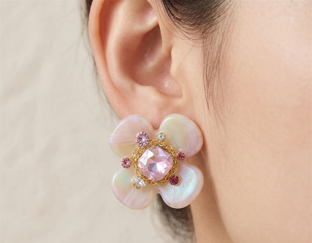 Crystal Earrings - Tops (CRER-63)