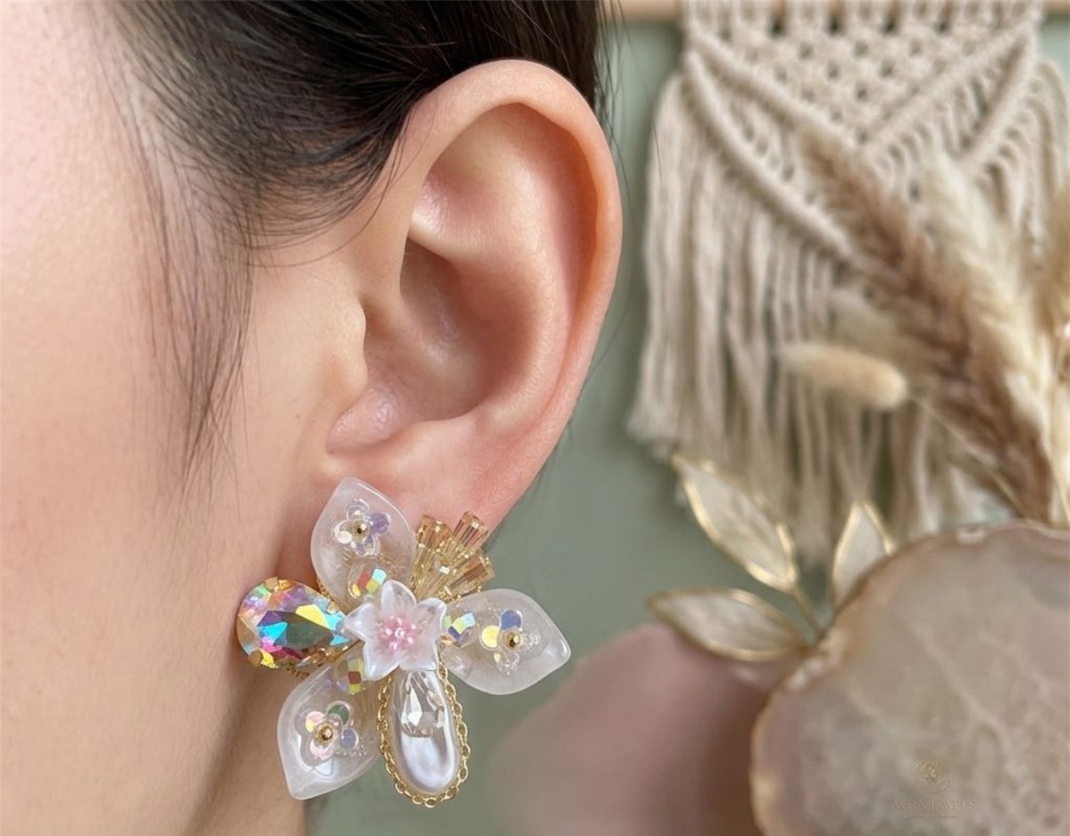 Crystal Earrings - Tops (CRER-66)