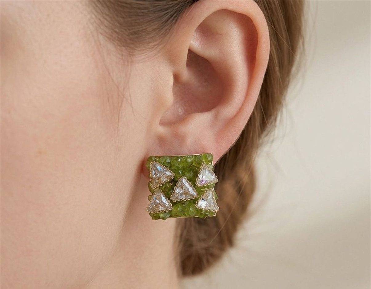 Crystal Earrings - Tops (CRER-68)