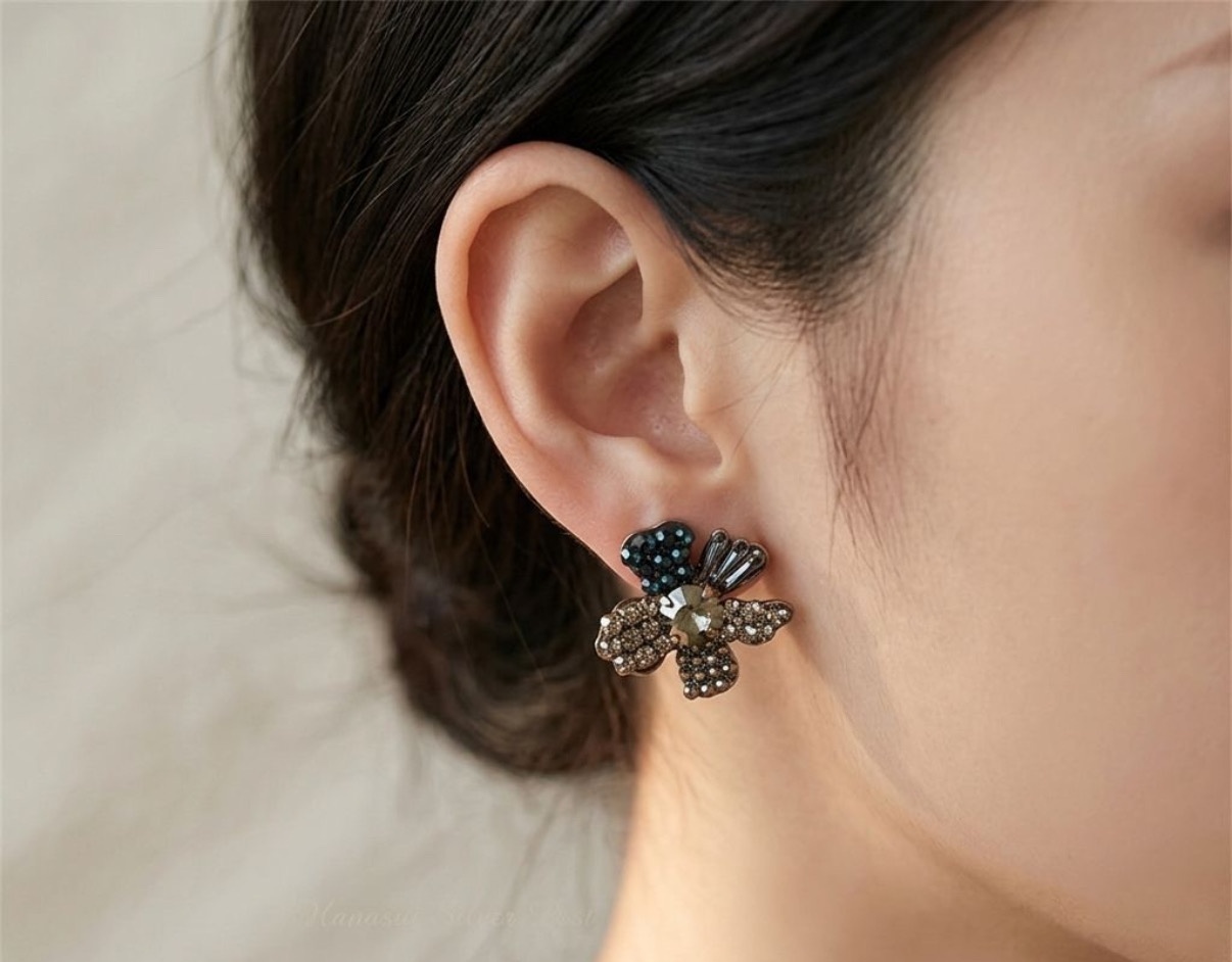Crystal Earrings - Tops (CRER-9)