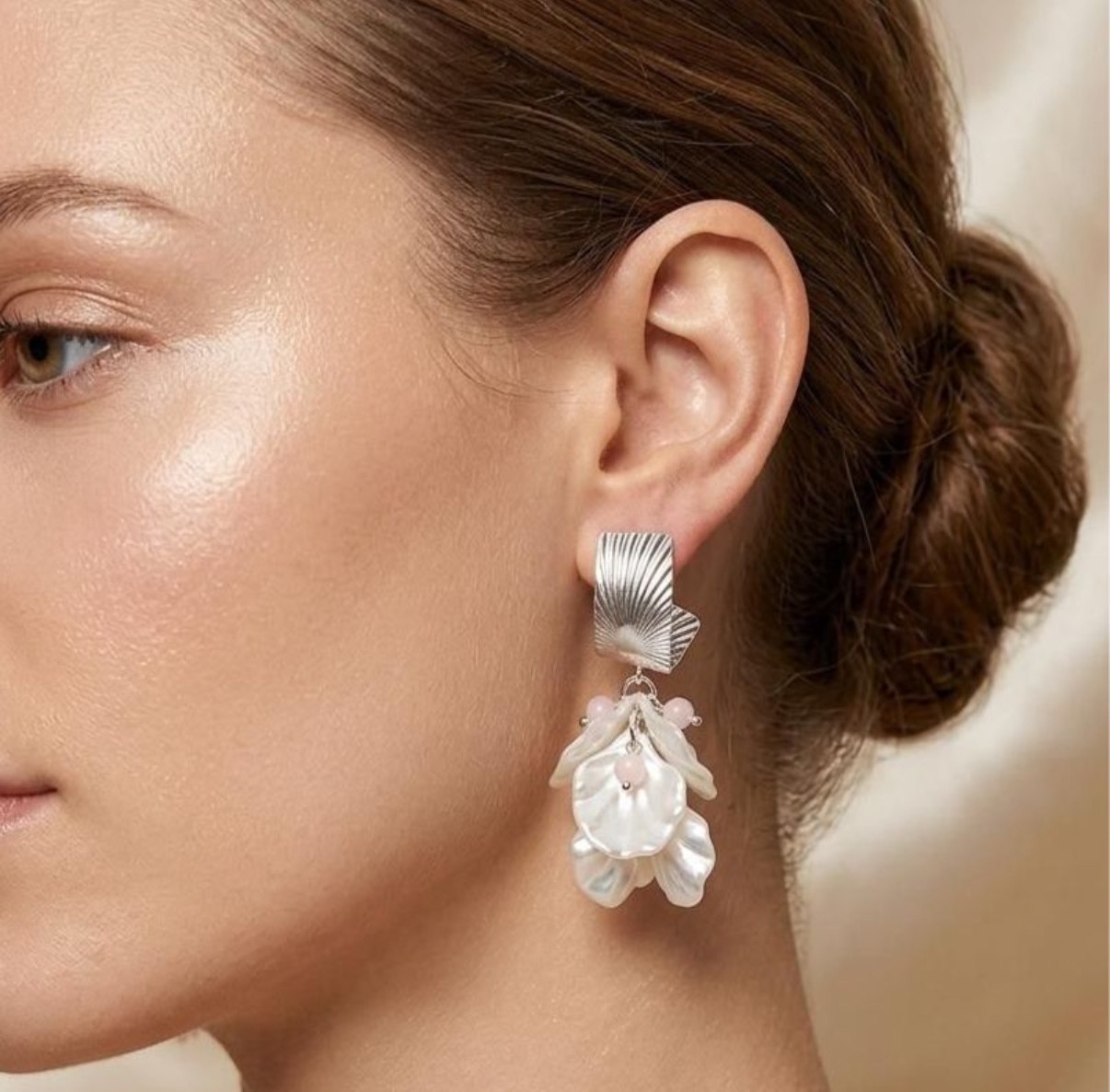 Long Earrings - Silver (FUER-64)