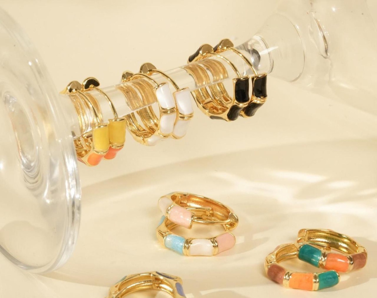 Meenakari Bali Hoops (MBER-26)