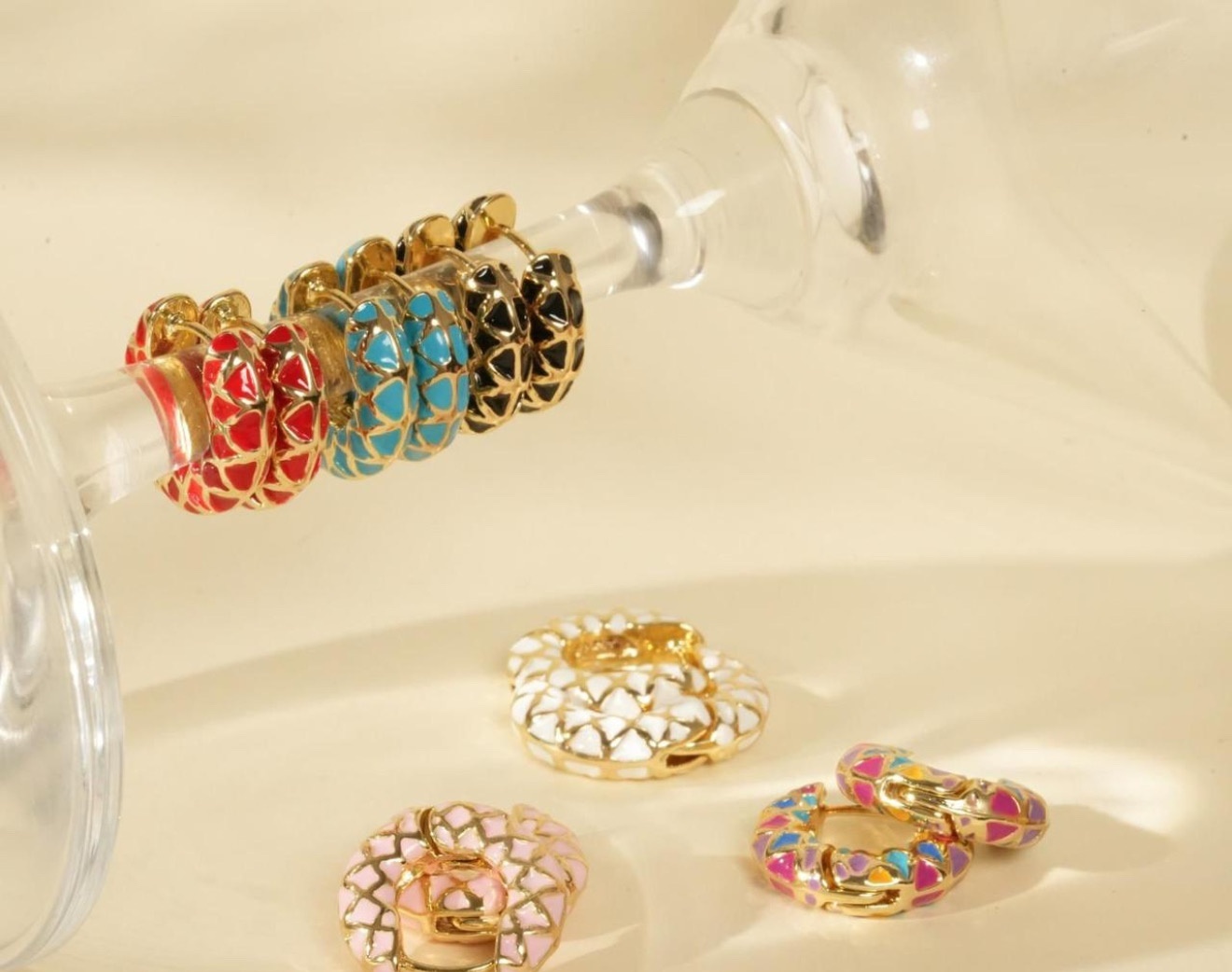 Meenakari Bali Hoops (MBER-27)