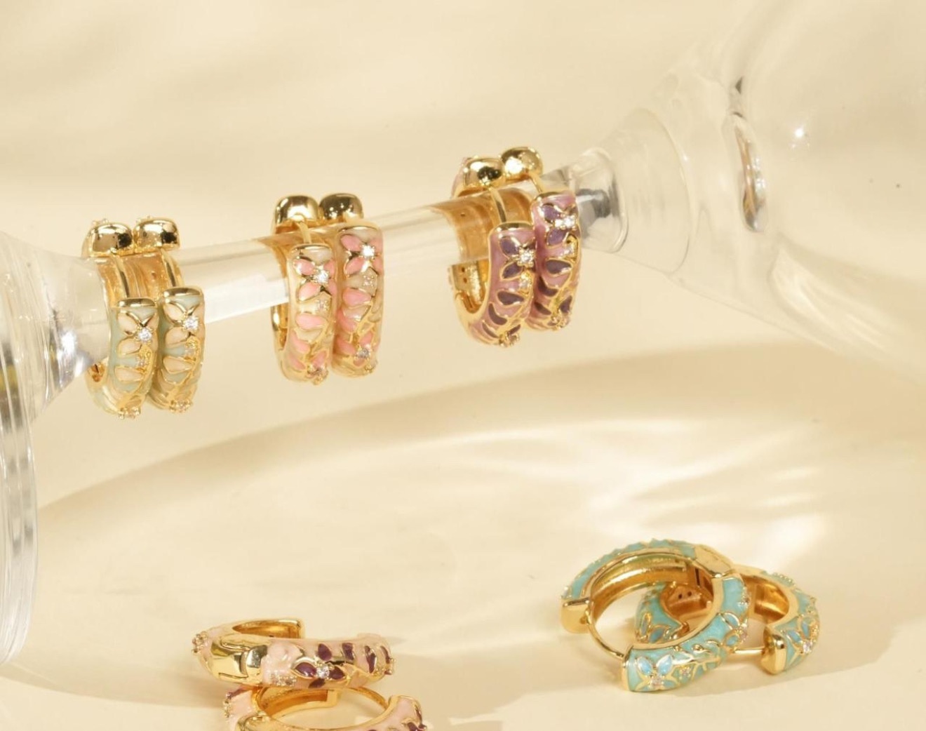 Meenakari Bali Hoops (MBER-8)