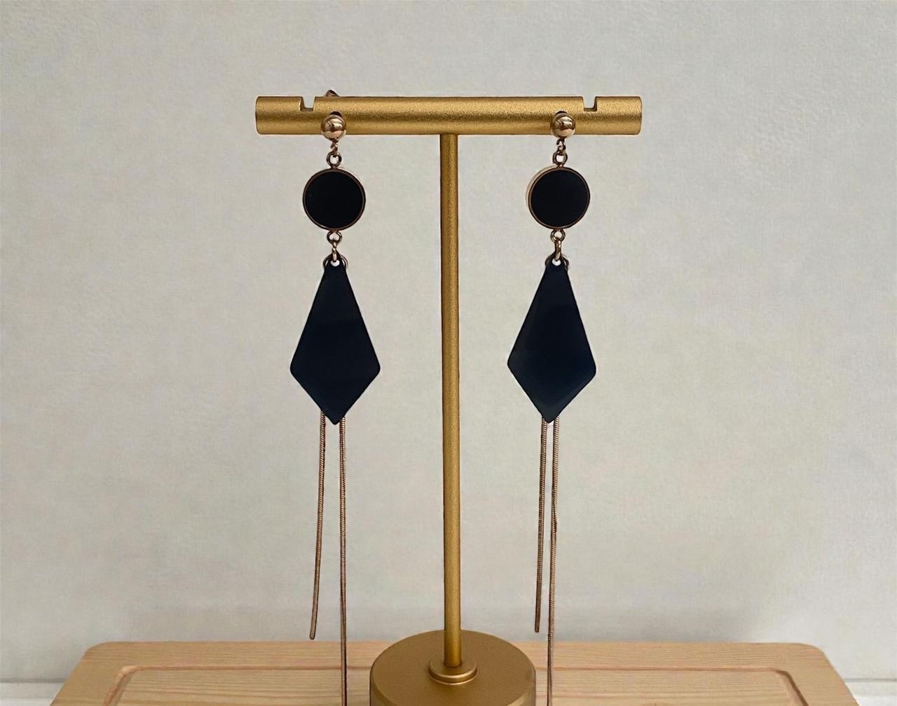 SS Earrings - Rose Gold (REER-102)