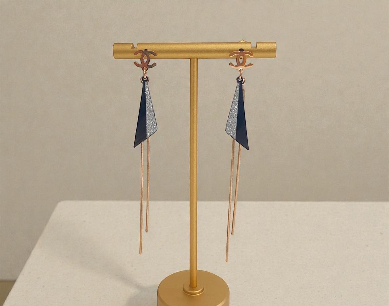 SS Earrings - Rose Gold (REER-103)