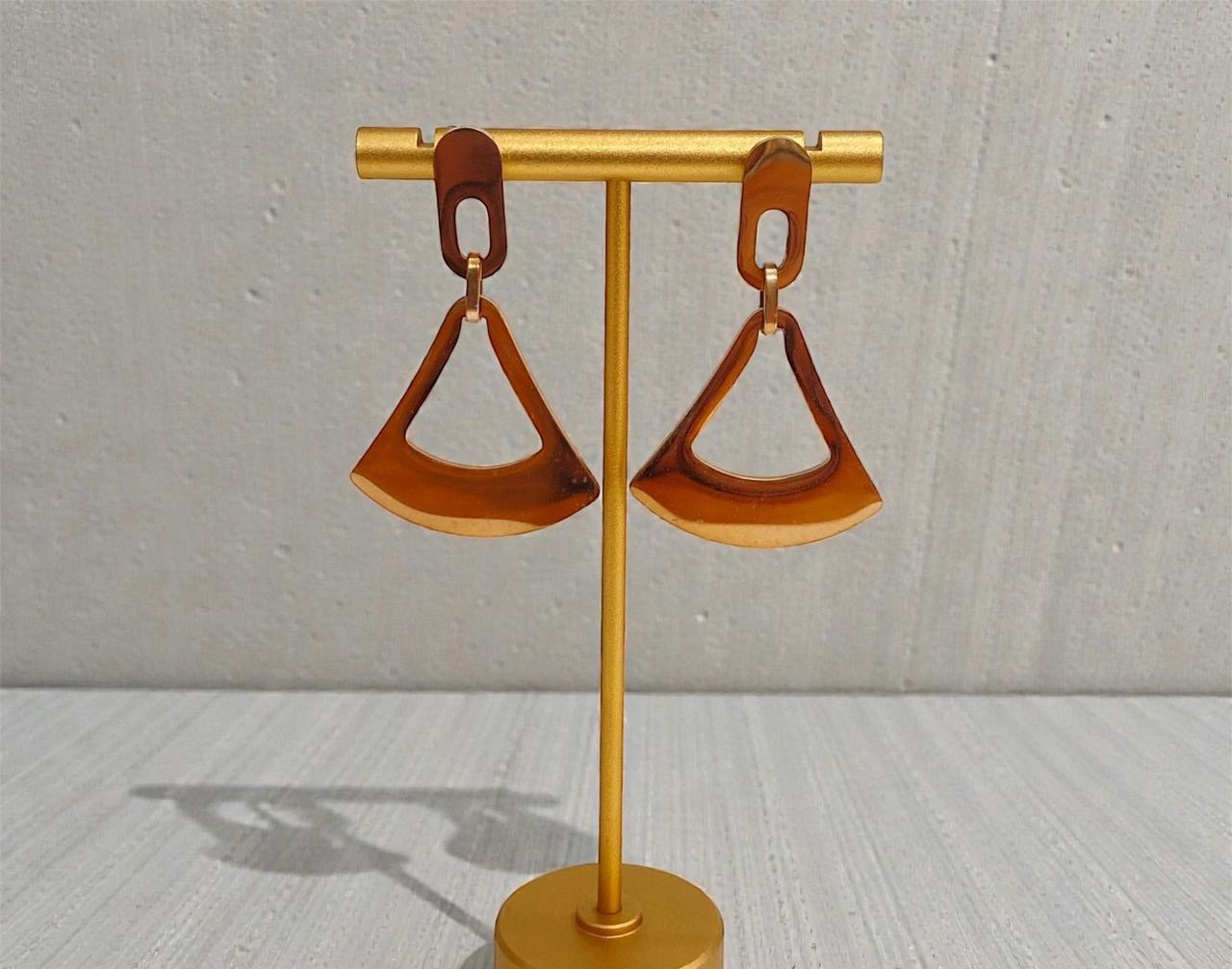 SS Earrings - Rose Gold (REER-114(1))