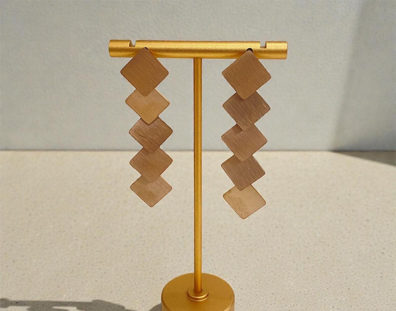 SS Earrings - Rose Gold (REER-117)