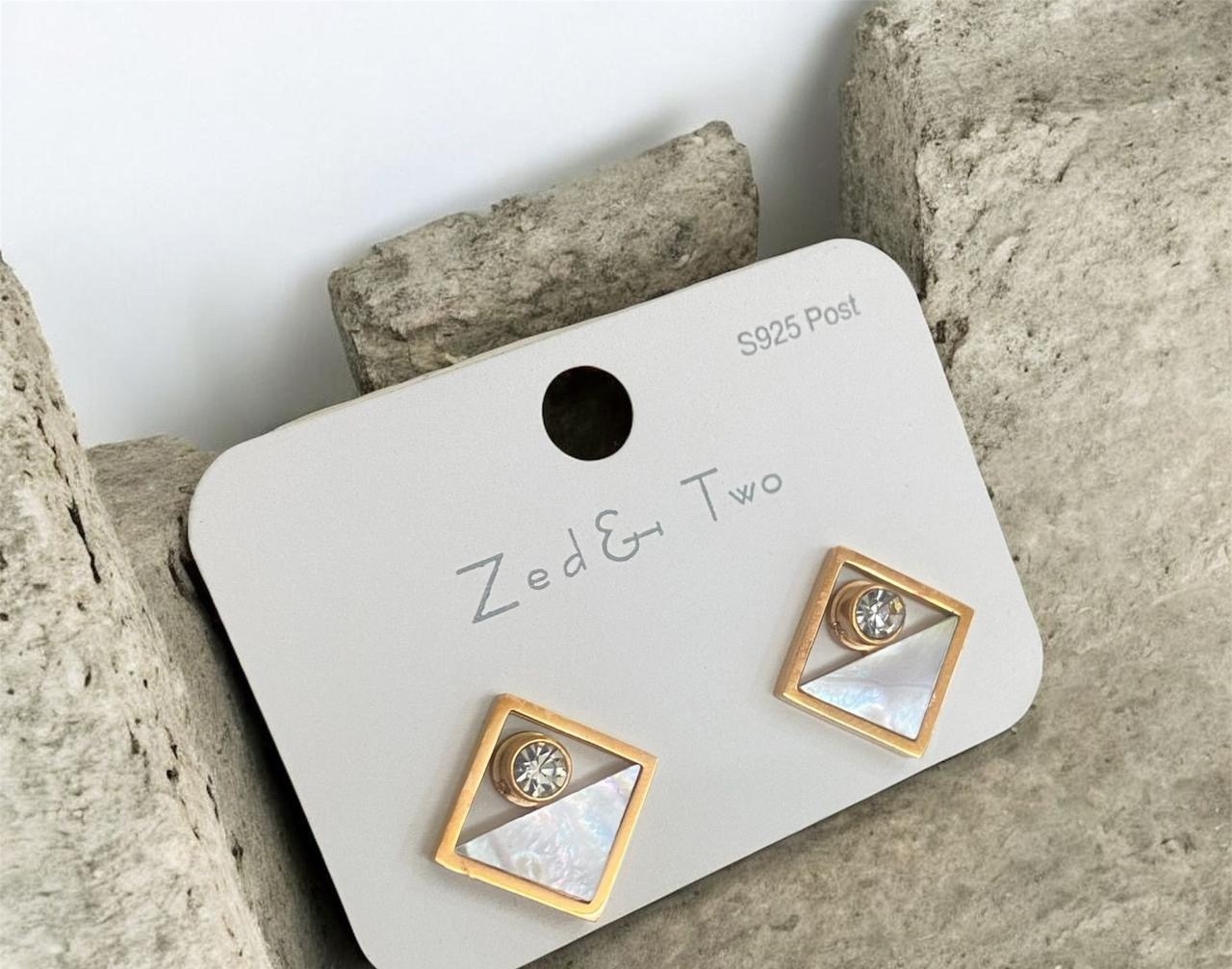 SS Earrings - Rose Gold (REER-36)