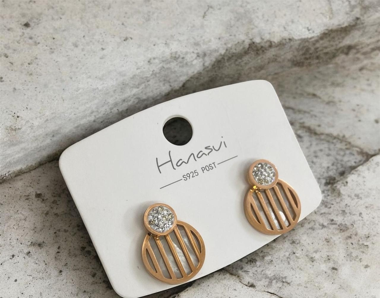 SS Earrings - Rose Gold (REER-38)