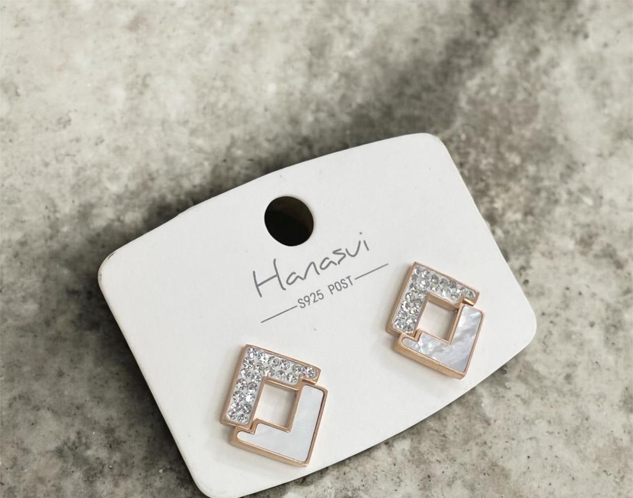SS Earrings - Rose Gold (REER-46)
