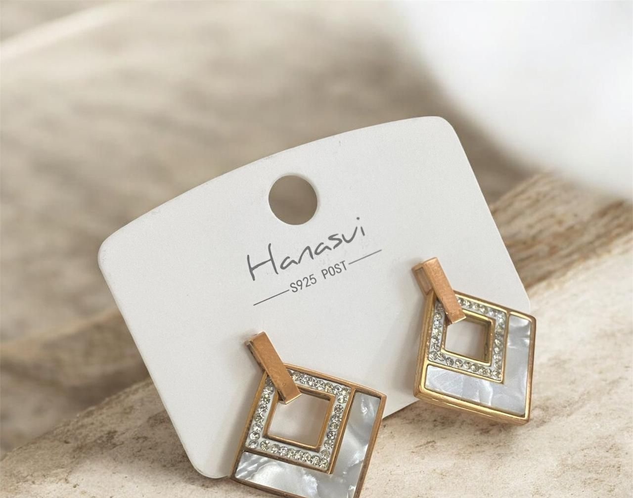 SS Earrings - Rose Gold (REER-47)