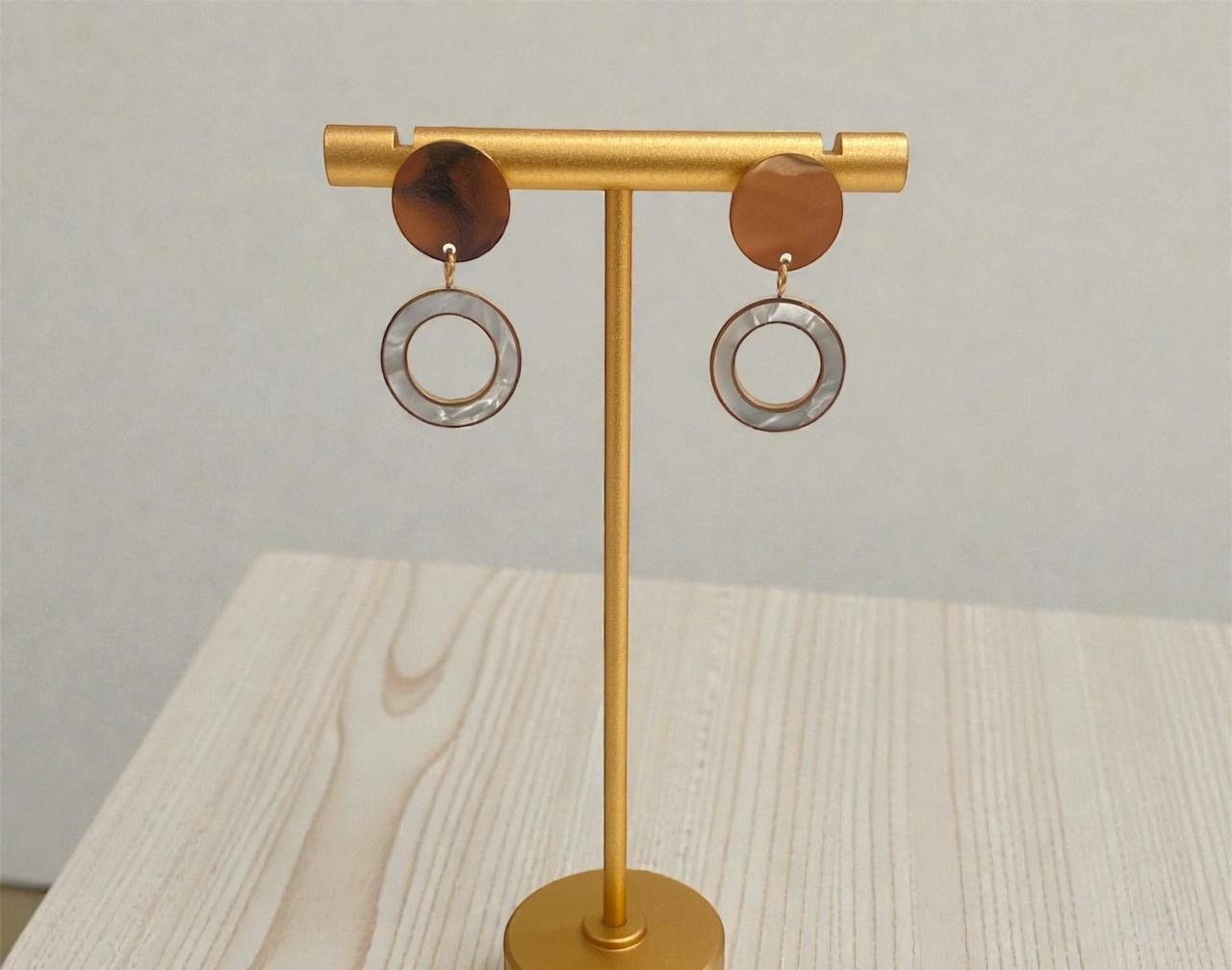 SS Earrings - Rose Gold (REER-64)