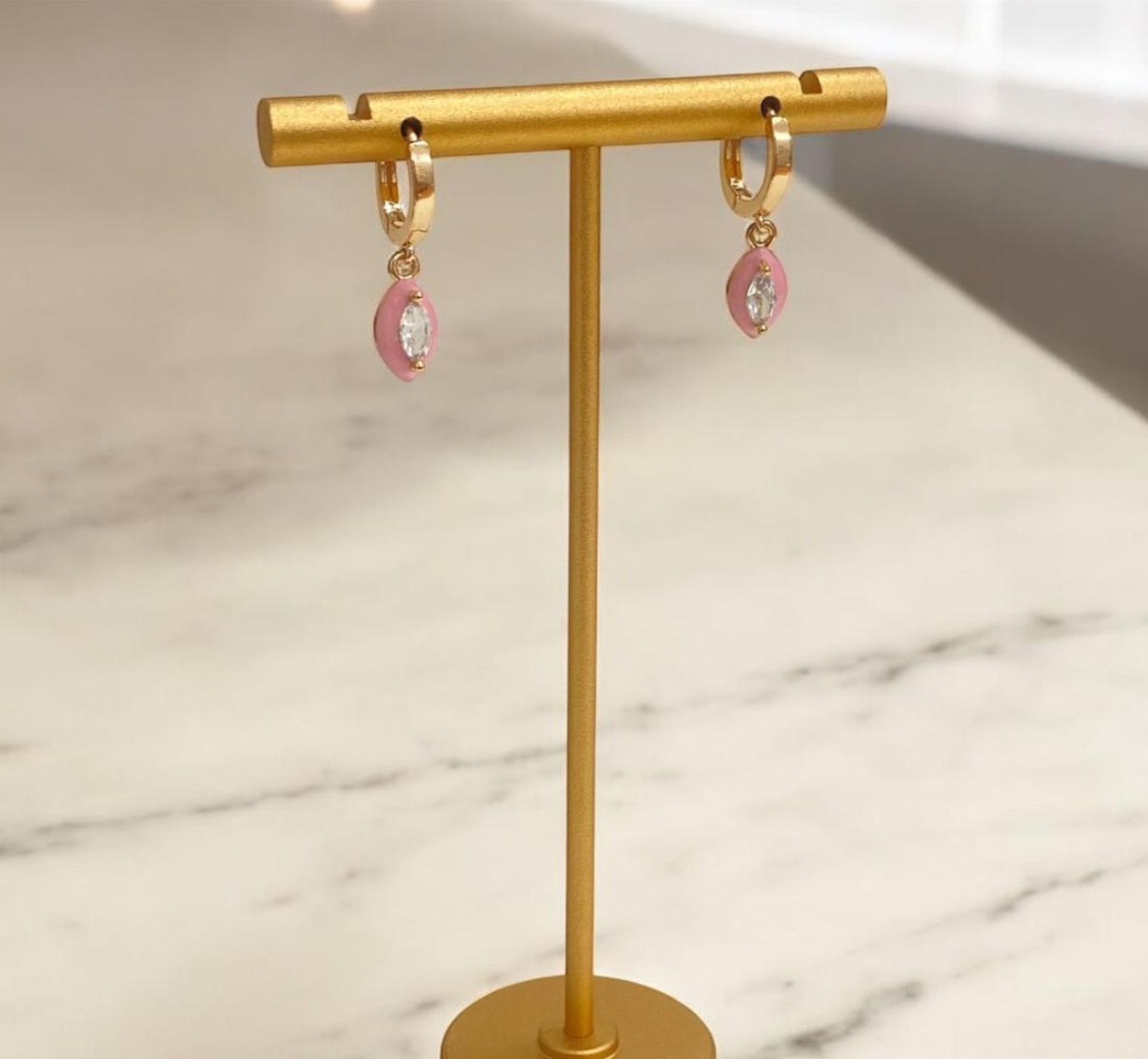 SS Earrings - Rose Gold (REER-69)