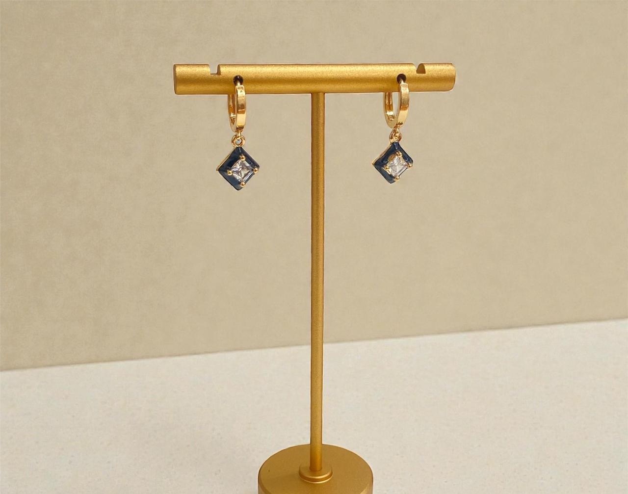 SS Earrings - Rose Gold (REER-73)