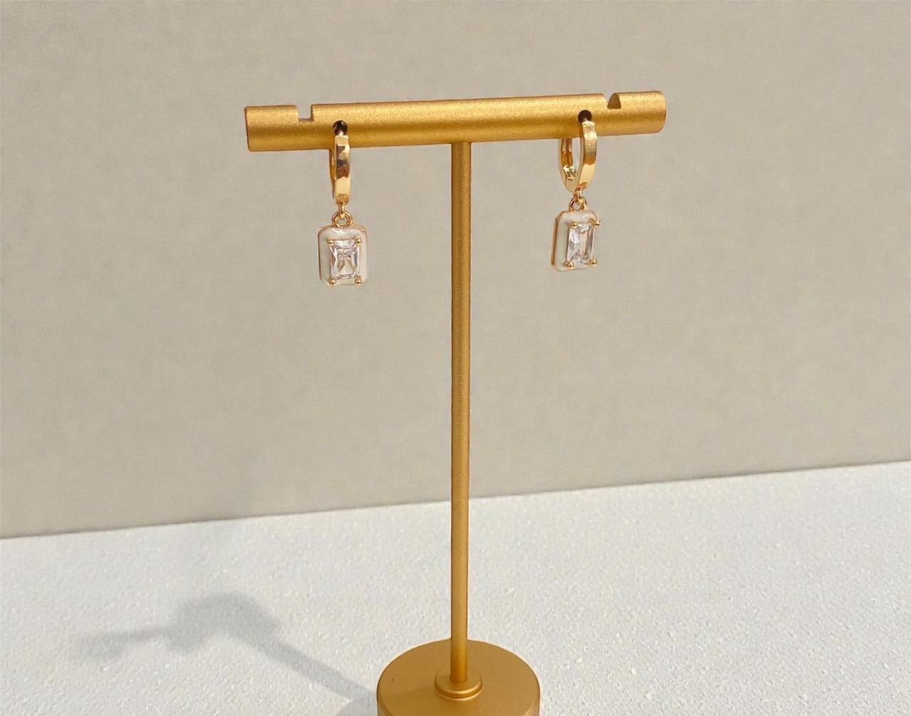 SS Earrings - Rose Gold (REER-75)