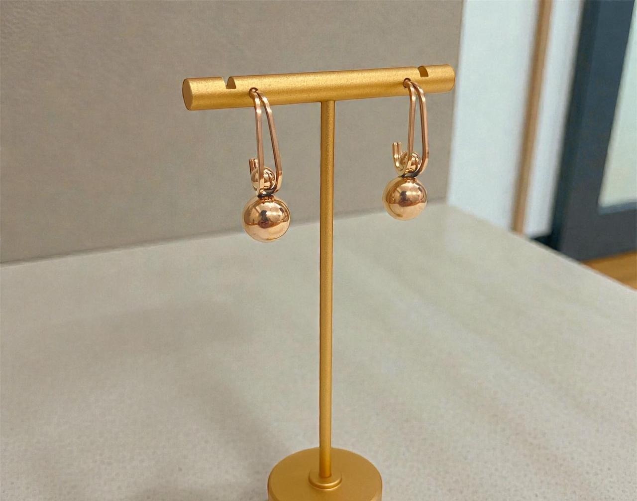 SS Earrings - Rose Gold (REER-84)
