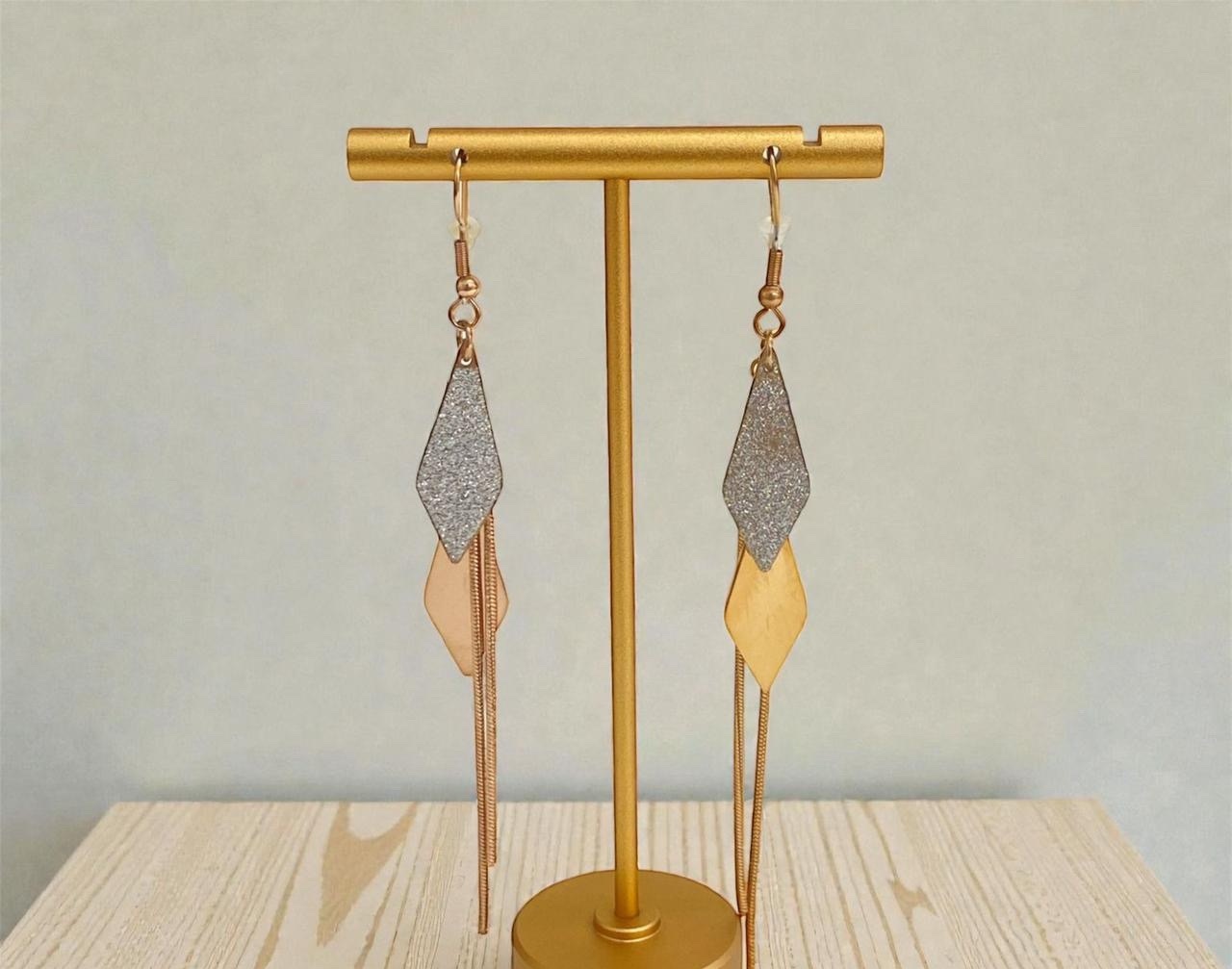 SS Earrings - Rose Gold (REER-92)