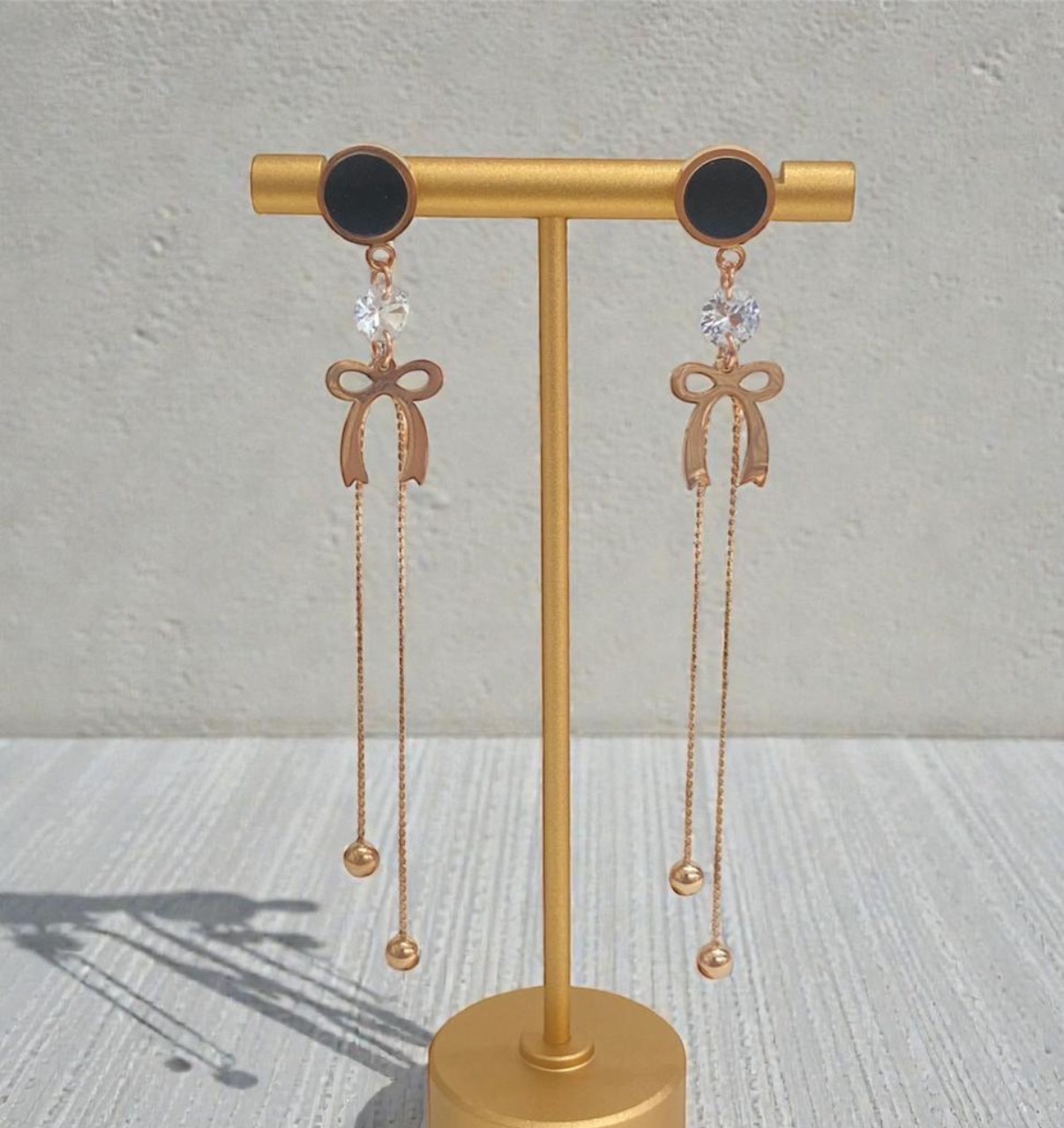 SS Earrings - Rose Gold (REER-94)